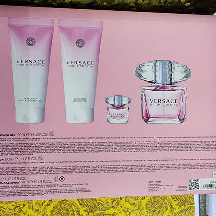 Versace Crystal gift set