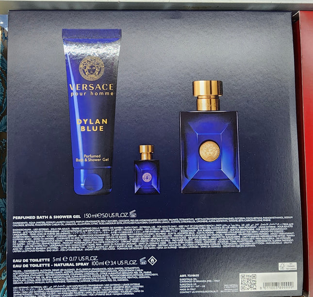 Versace man Dylan gift set 100ml