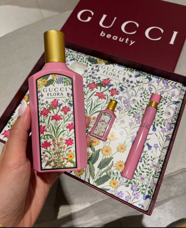 Gucci flora gift set