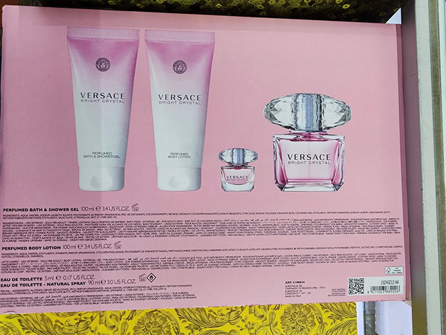Versace Crystal gift set